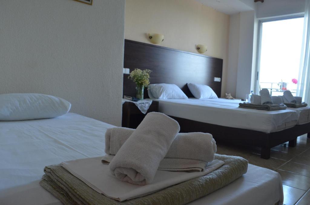 Hotel Achillion 마크리기알로스 객실 사진